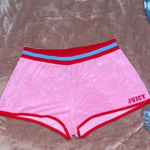 JUICY COUTURE TERRY CLOTH SHORTS